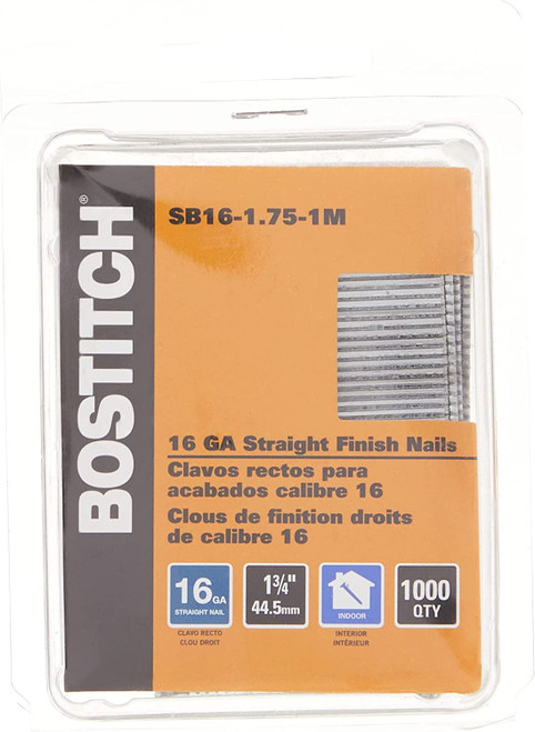 Senco Angled Collated Finish Nails, 15 Gauge Bright, 1-3/4-In., 700 Ct. |  K&B True Value